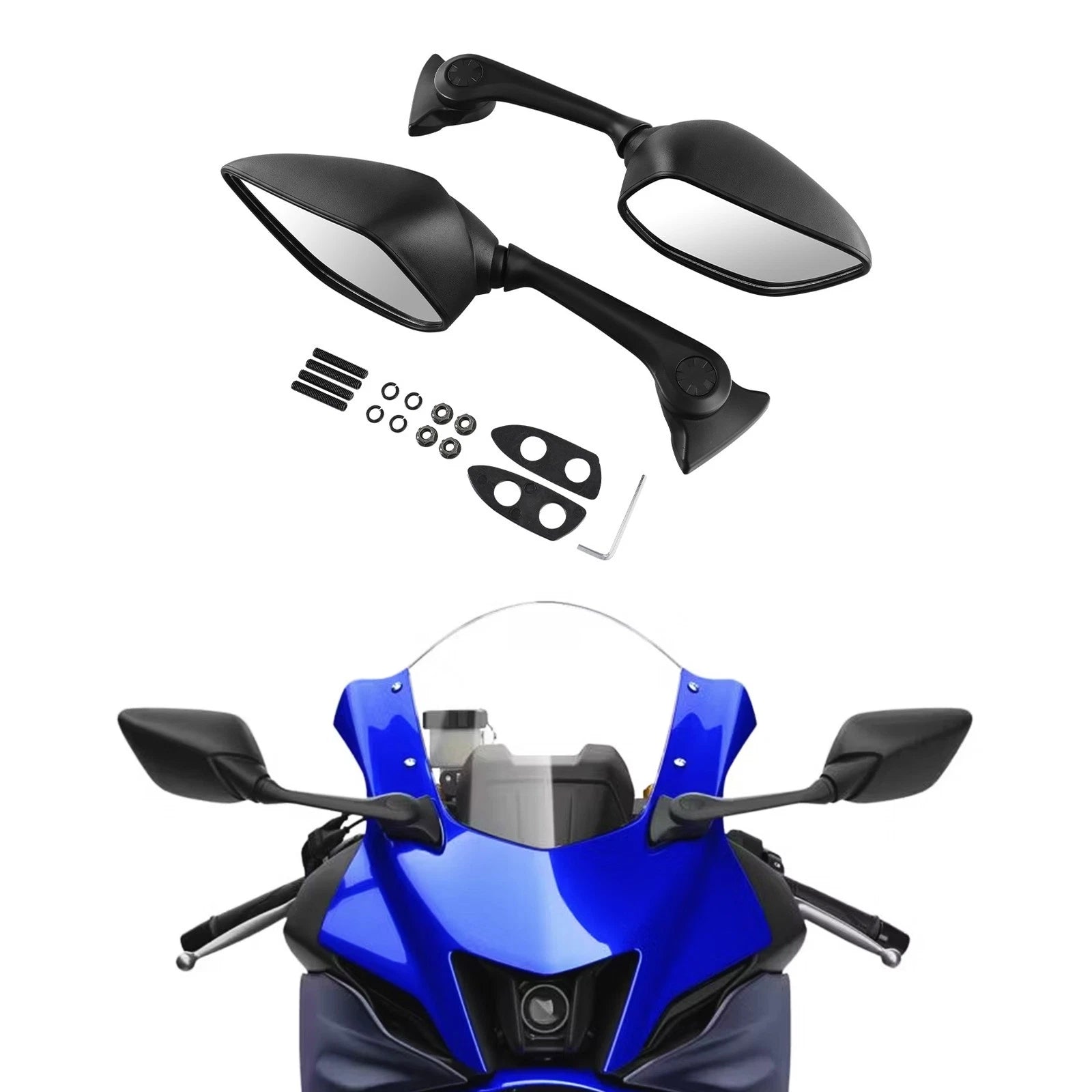 Rear View Mirrors for Yamaha YZF-R7 (2022–2024)