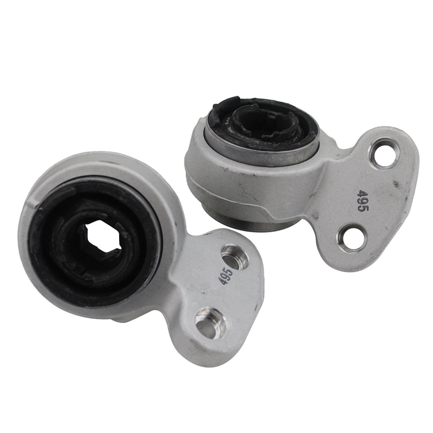 Set of 2 Front Lower Bushings with Brackets for BMW E46 E85 (1998–2006)