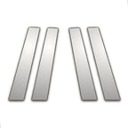 4Pc Chrome Pillar Post Covers for Acura TSX (2004–2008)