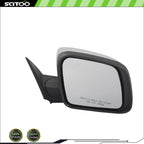 Right Side Power Mirror for Dodge Durango (2011–2014) Heated Manual Foldaway