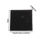 Activated Carbon Filter Sponge for (Customizable)