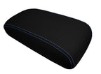 Carbon Fiber Console Lid Armrest Cover for Lexus SC300 (1992–2000) Blue Stitch