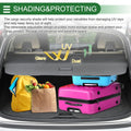 Retractable Cargo Cover for Lexus NX200t (2015-2017) Gloss Black