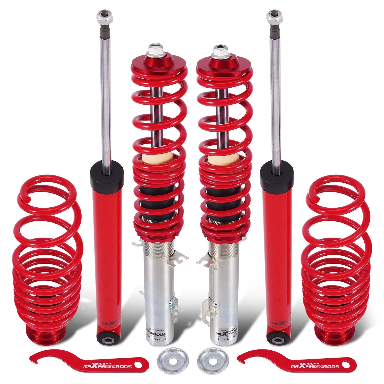 Coilover Suspension Struts for VW Golf MK4 1.9 TDi FWD (1998–2006)