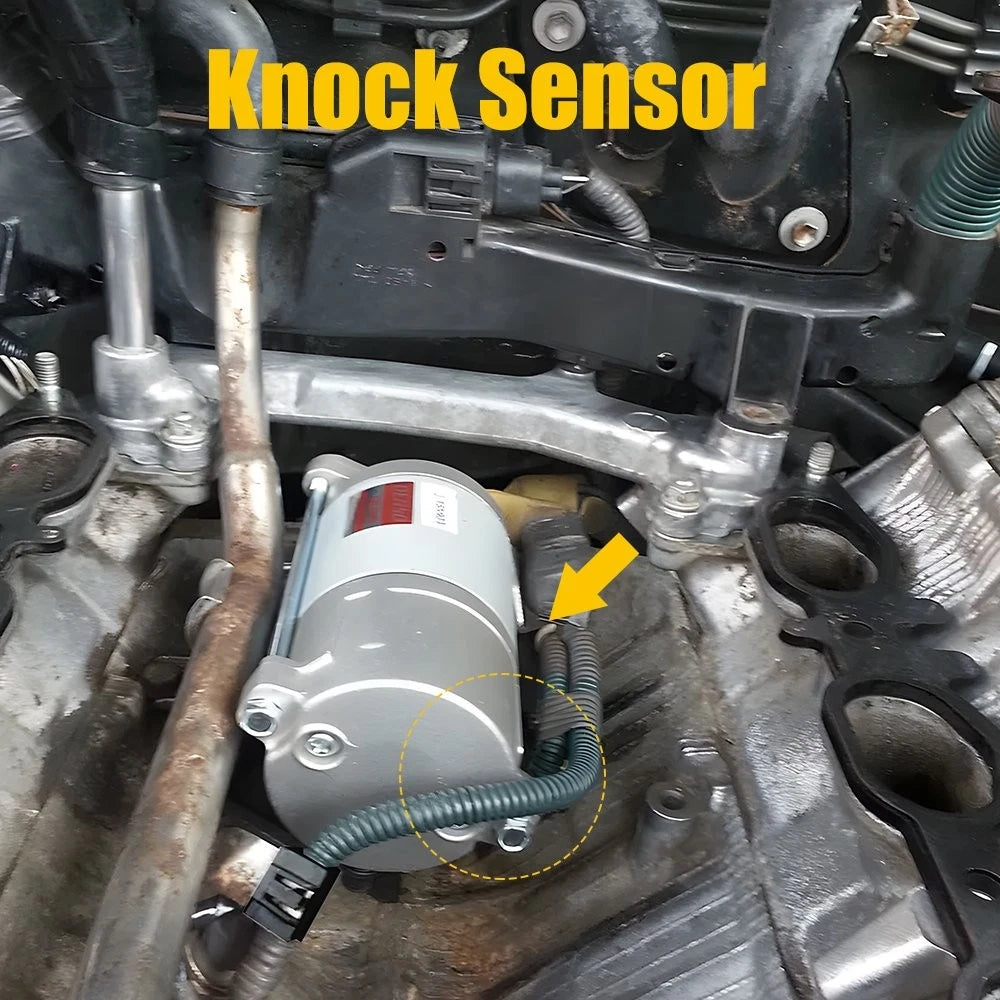 2X Knock Sensor & Harness for GEO Prizm, Lexus ES300, Toyota GS400, 4Runner, Camry (1990–2002)