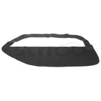 2pcs Leather Door Panel Insert Cards Cover for Ford Mustang (2005–2009) Black