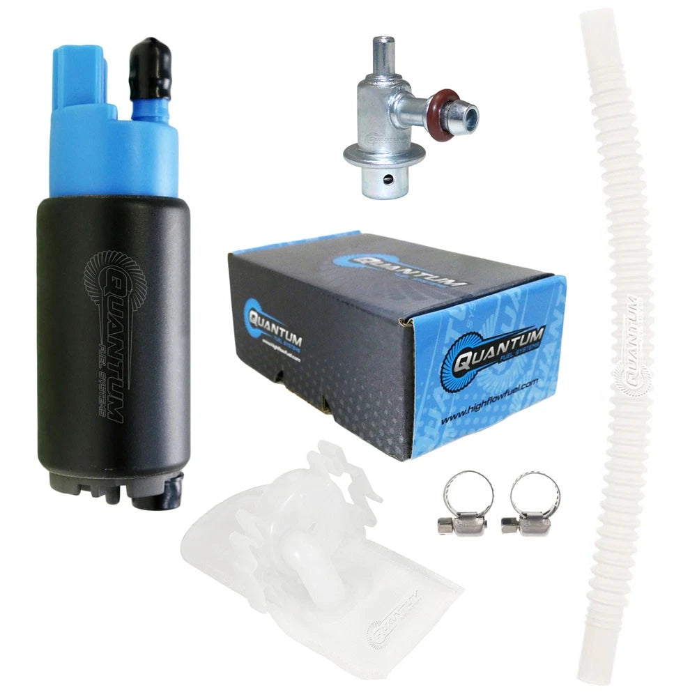 QFS fuel pump, regulator, strainer for Suzuki Burgman 650 (2003–2017)