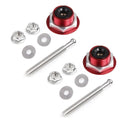 2X Push Button Quick Release Hood Pins for Universal Cars