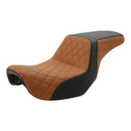 Driver Passenger Seat for Harley Dyna Street Bob Low Rider (2006–2017)