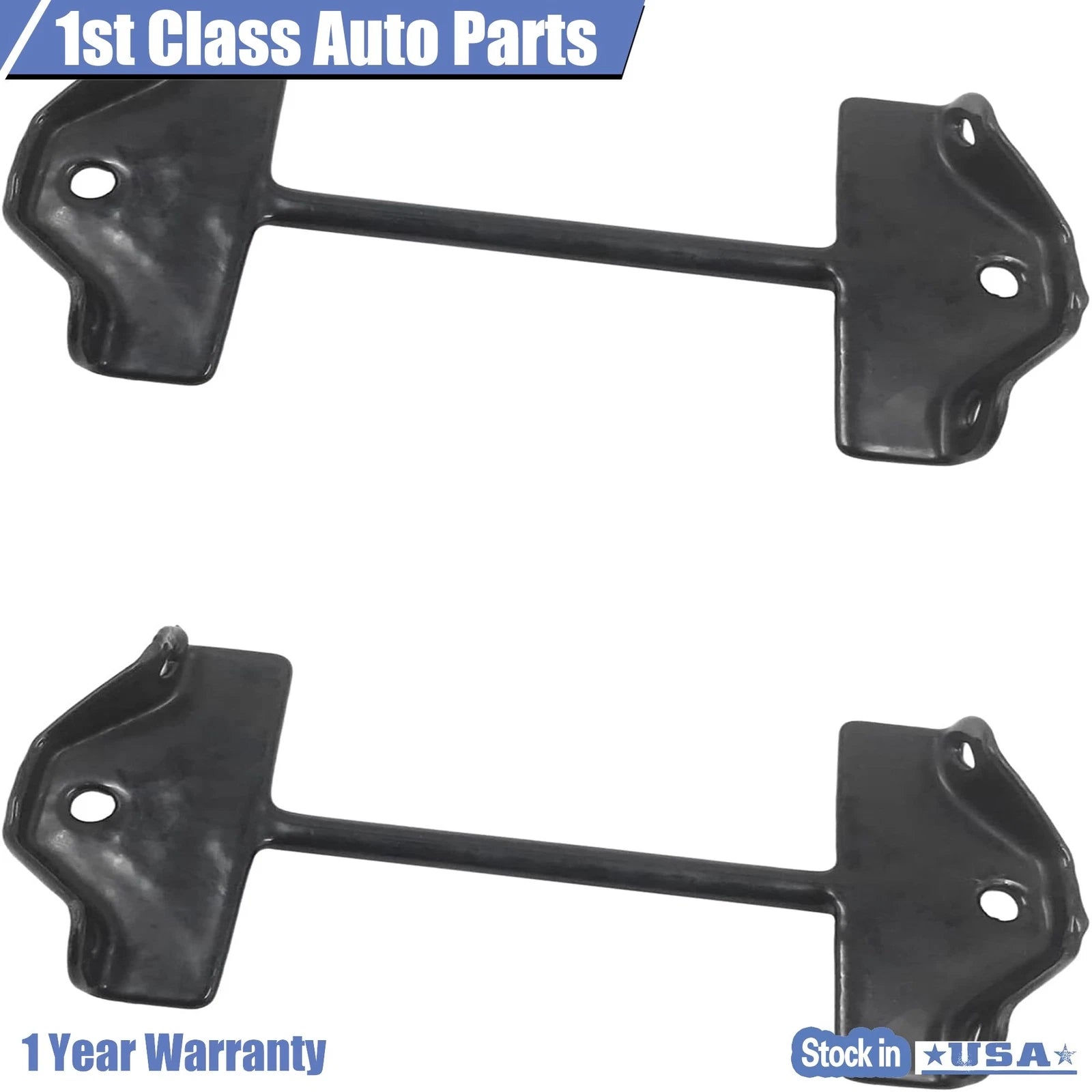 2X Battery Strap Hold Down Bracket for Dodge Ram 1500 (1997–2002)