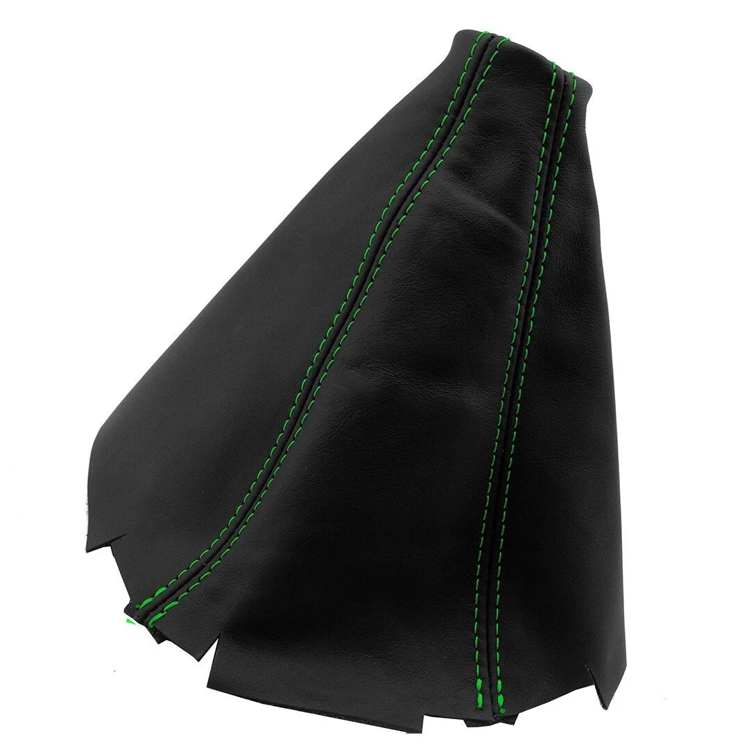 Manual Shift Boot Cover for Honda Prelude (1997–2001) Green Stitch