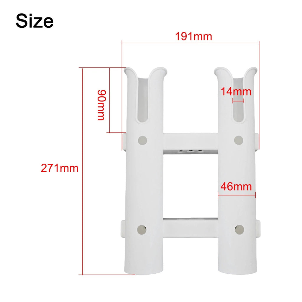 Fishing Rod Holders for Garage Wall Mount (Universal Fit)