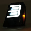 LED DRL Projector Headlights for Cadillac Escalade (2007–2014) HID/Xenon Black/Smoke