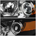 LH Projector Headlight for Honda Accord Coupe (2008–2012) HO2502135