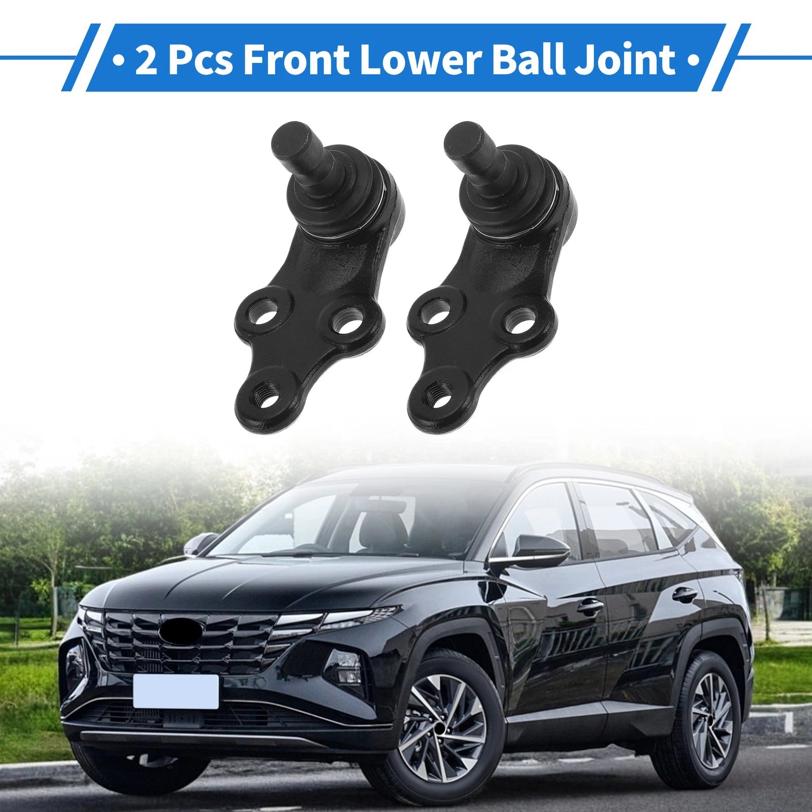 2X Front Lower Ball Joints for Hyundai Tucson (2010–2017) K500239/545303S000