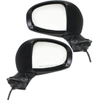 Power Mirror Pair for Toyota Prius (Black Paint)
