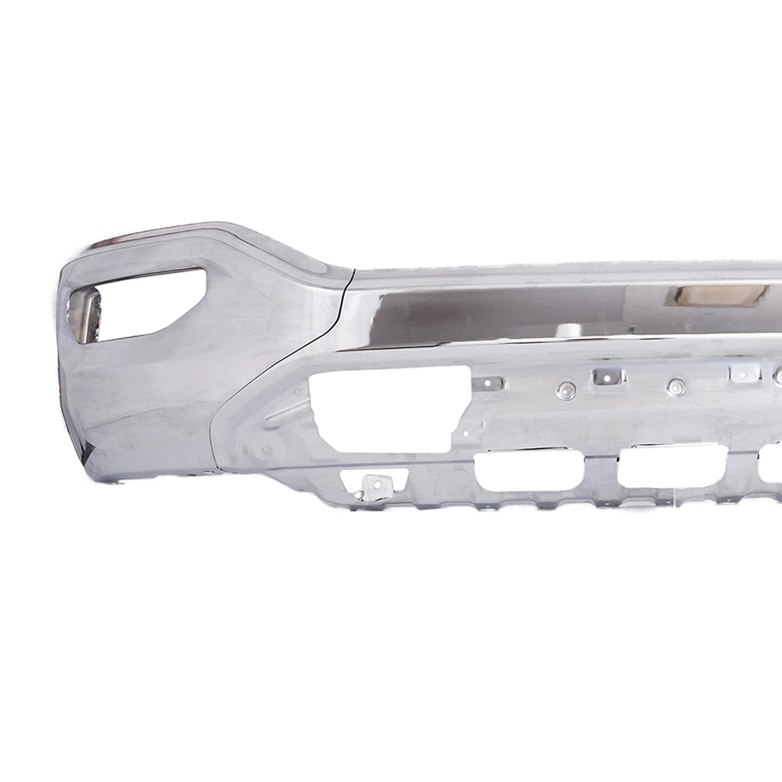 Front Bumper for GMC Sierra 1500 (2016–2018) Chrome with Fog Light Holes