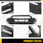 Front Hidden Winch Bumper Guard Bull Bar for Toyota Tacoma (2016–2023)
