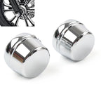 Front Axle Nut Cap Cover for Harley Touring Road Street Glide Softail Sportster