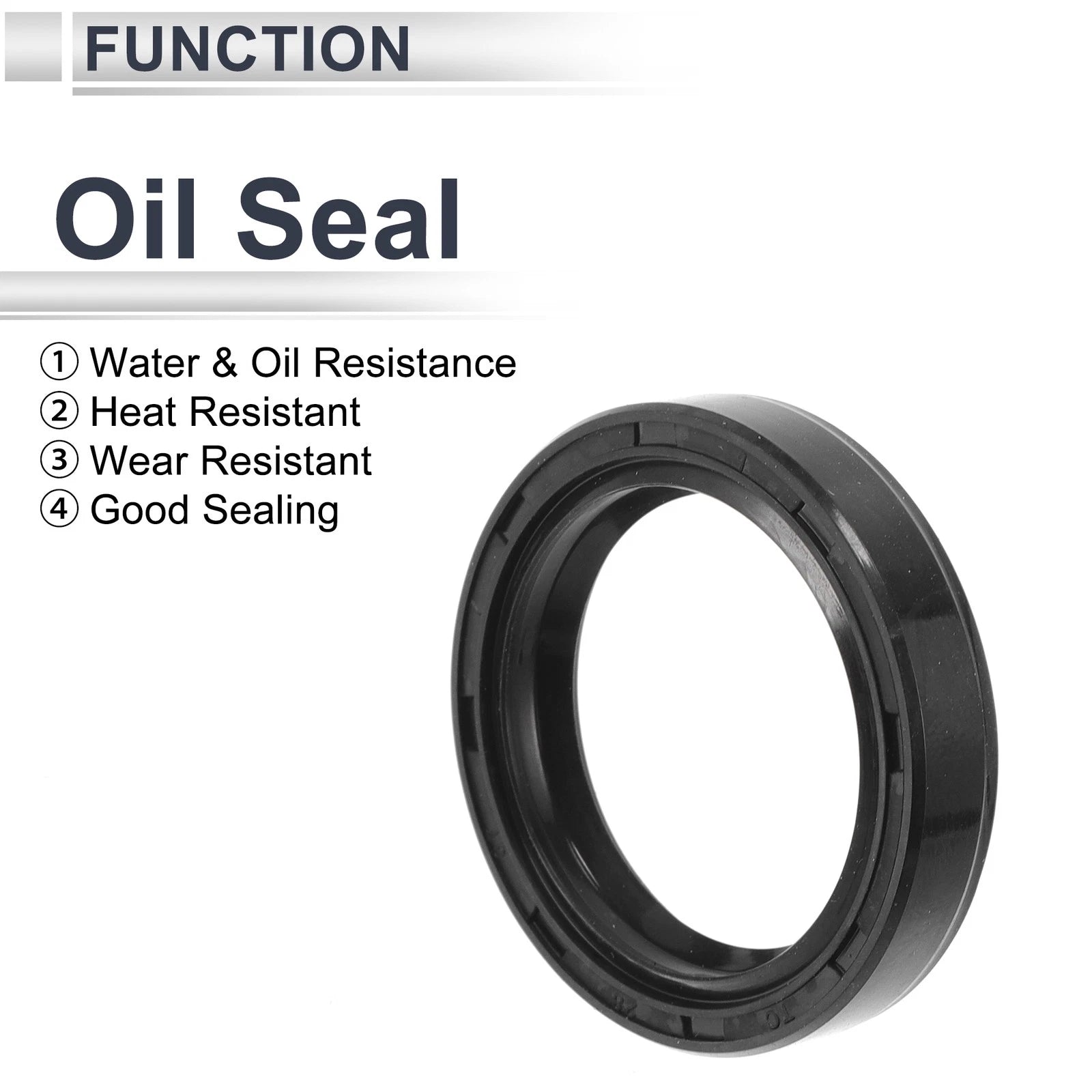 Set of 5 Oil Seal Rotary Shaft Seal TC Ring 28x37x7mm Nitrile Rubber