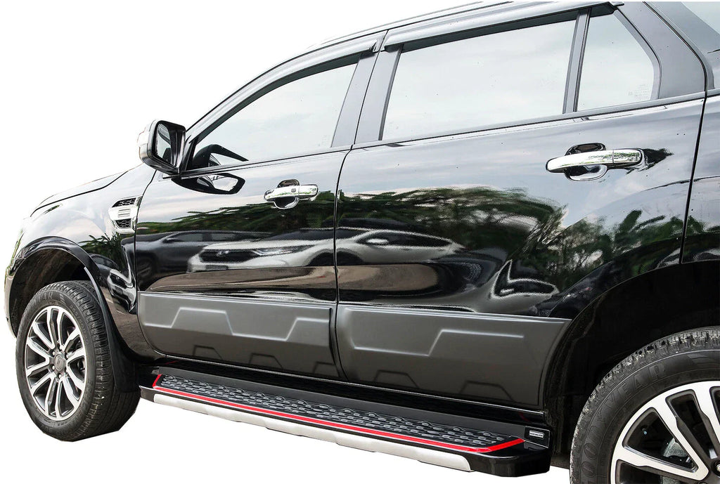 4 x Matte Black Body Cladding for Ford Everest UAII (2018-2021)
