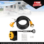 15 Ft Generator Power Extension Cord for Generator