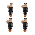 Set of 4 Fuel Injectors for Volkswagen Jetta Sedan 2.0L (1993–1999)