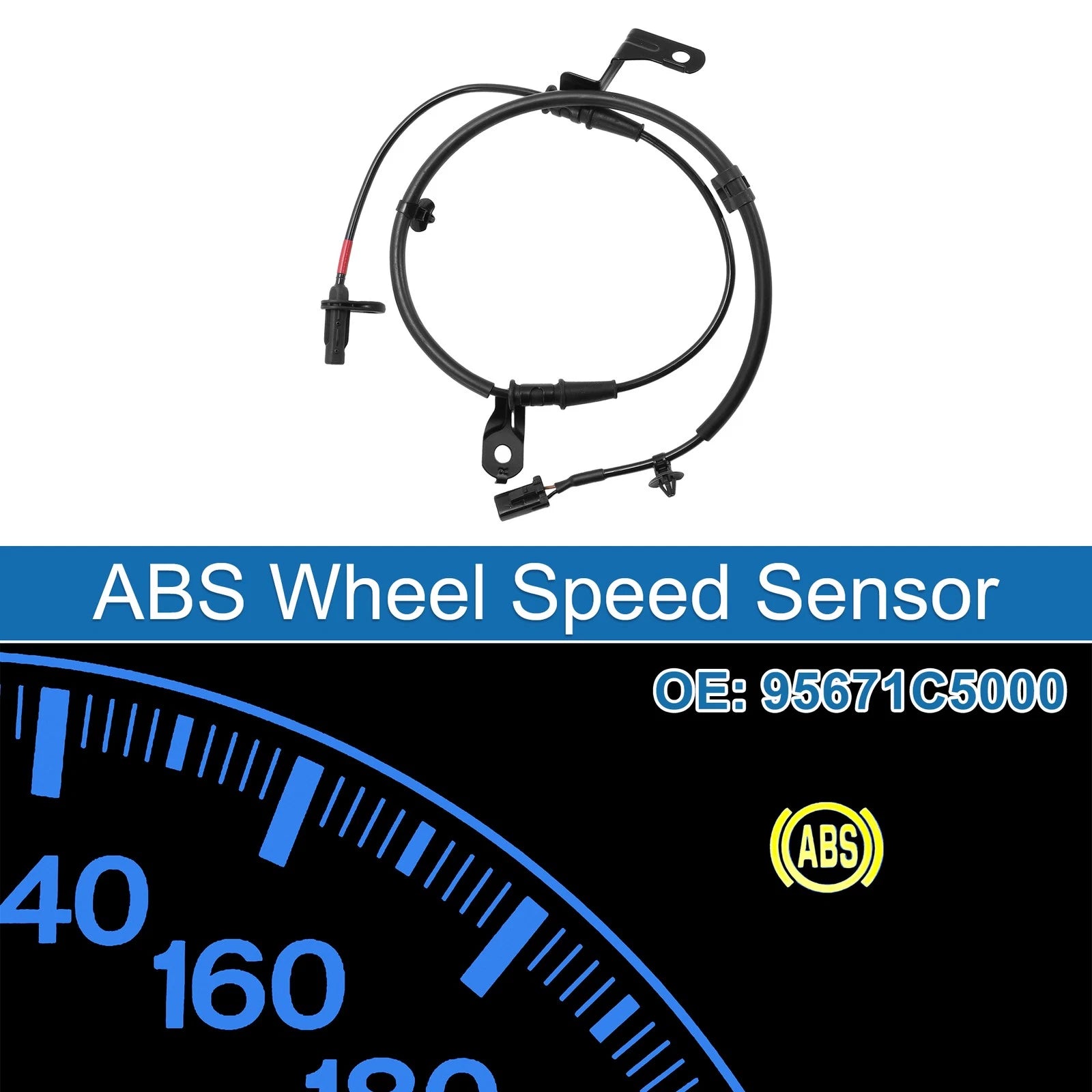 ABS Wheel Speed Sensor No. 95671C5000 for Kia Sorento (2016–2017)