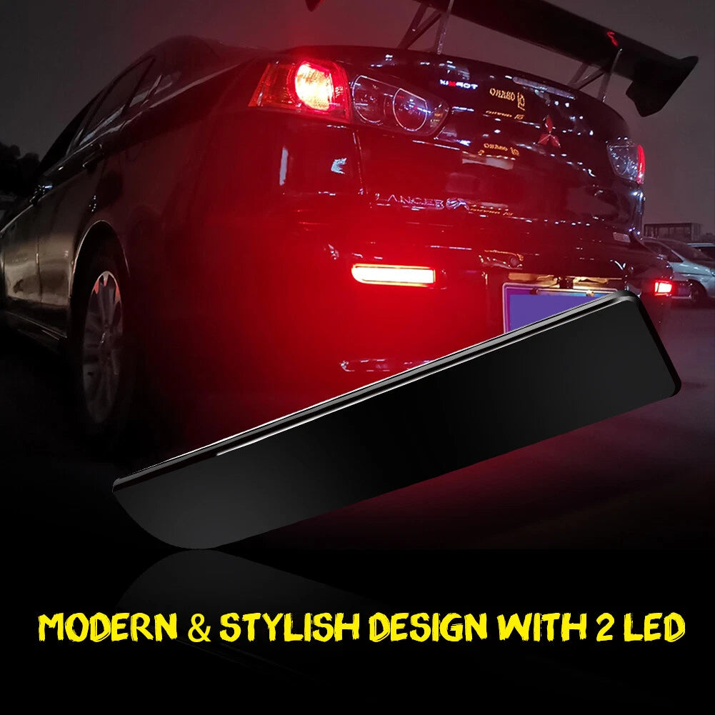 Bumper Reflector Tail Brake Fog Light for Mitsubishi Lancer Evo