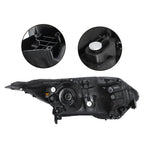 LH Headlight for Honda HR-V (2016–2018) Halogen Clear Lens