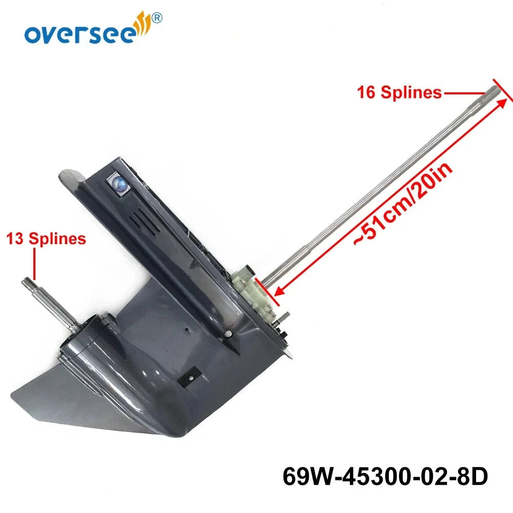 Lower Unit Assembly for Yamaha 50-60HP 4-Stroke Outboard (69W-45300)