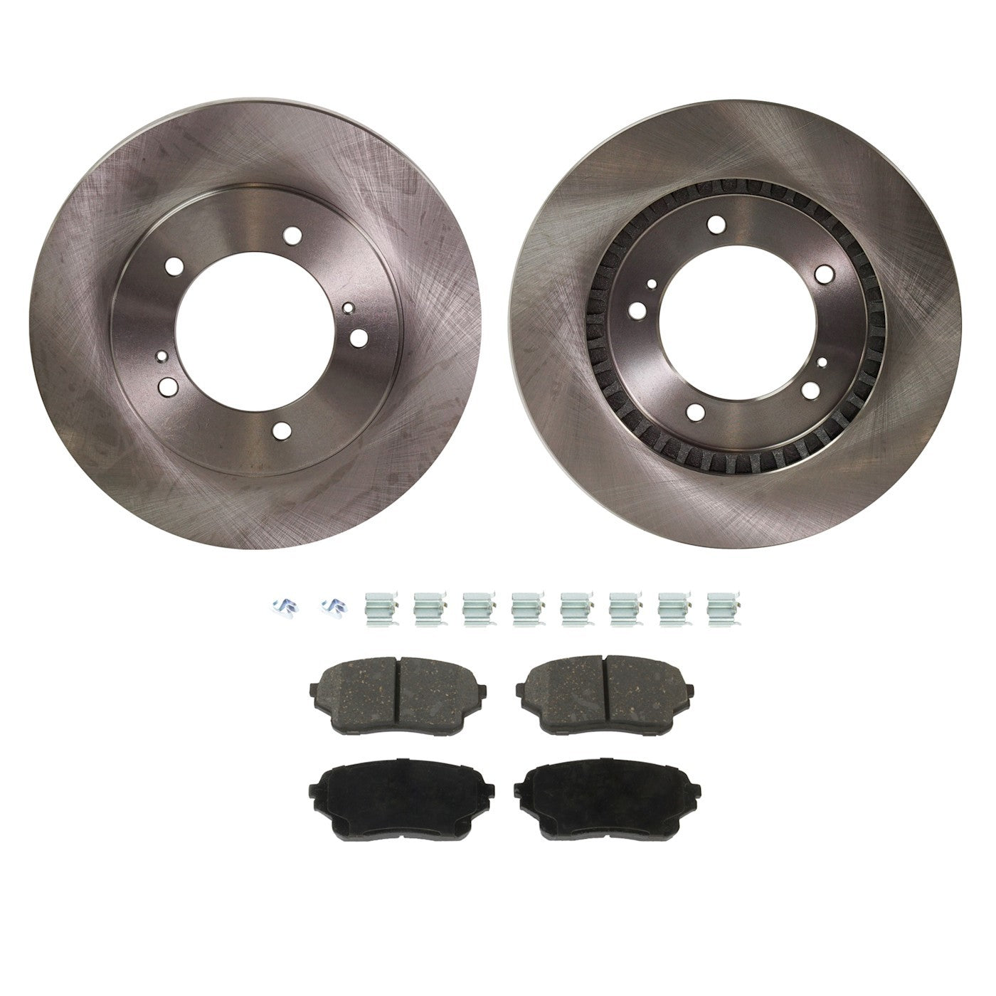 Front Brake Disc Rotors and Pads Kit for Suzuki XL-7 (2004–2006)