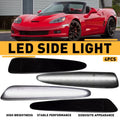Smoked LED Side Marker Lights for Chevy Corvette C6 (2005–2013) EXV