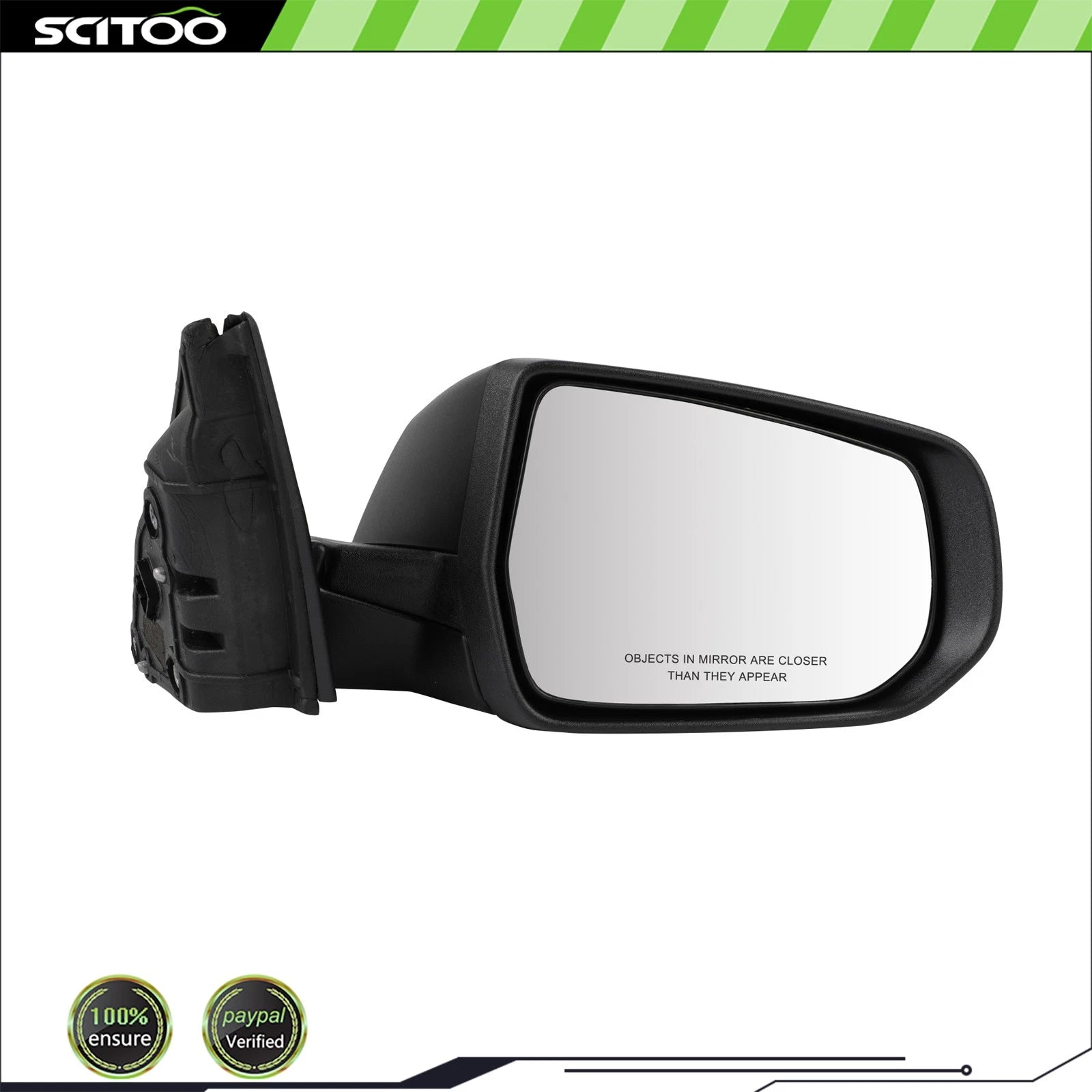 Right Rear Door Mirror for Chevrolet Malibu (2016–2021) Non-Heated