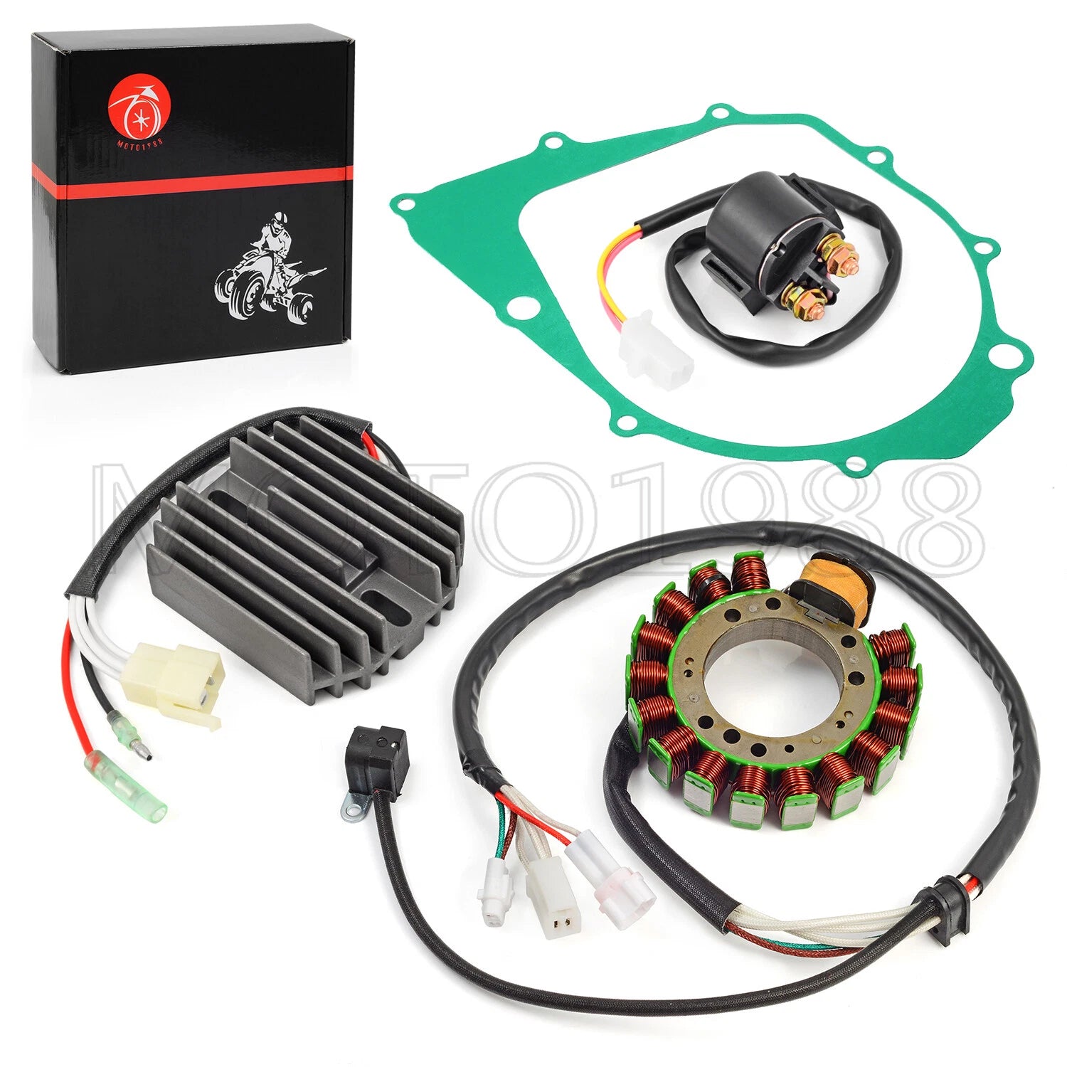 Magneto Stator Ignition Coil Wire Harness for Yamaha Warrior 350 (2000-2004)