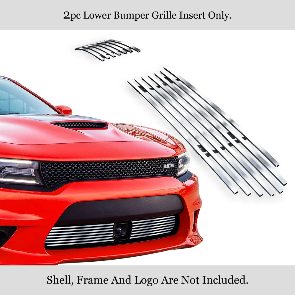 Stainless Silver Billet Grille for Dodge Charger (2015-2019)