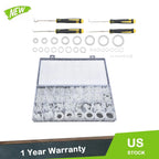 Set of 1228 Silicone O-Rings for Various Applications (OD 4-32mm)