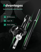 Full Set Shocks Struts for Volvo C30 (2008–2012), S40, V50 (2005–2011)