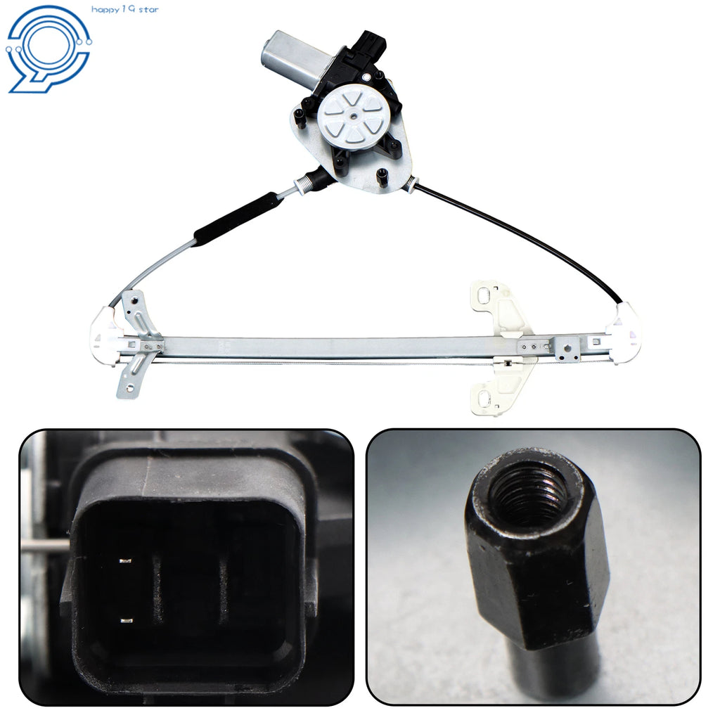 Rear Driver Power Window Regulator with Motor for Honda Accord (2003–2007)