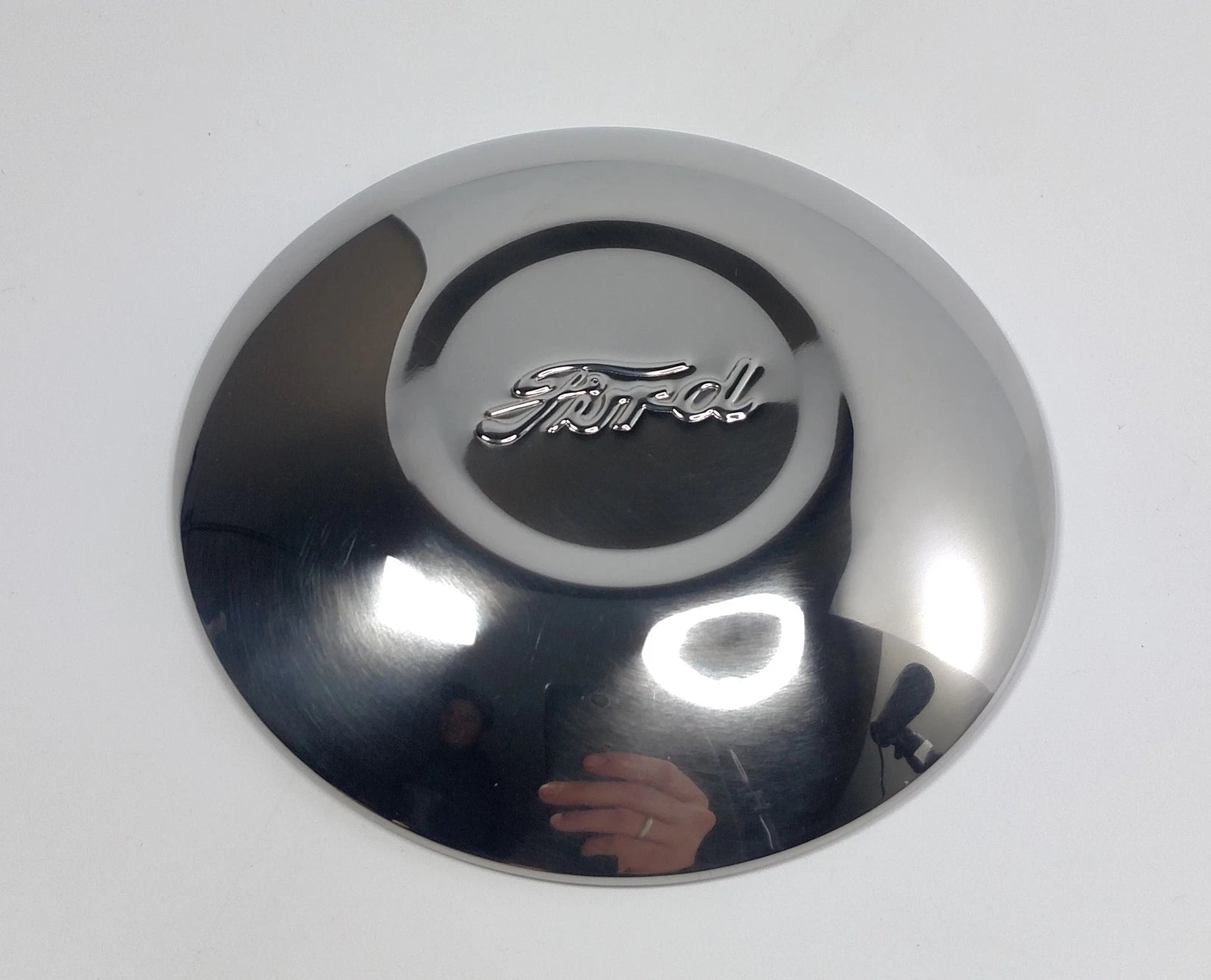 Stainless Steel Script Hubcap Wheel Cap for 1930-1931 Ford Model A