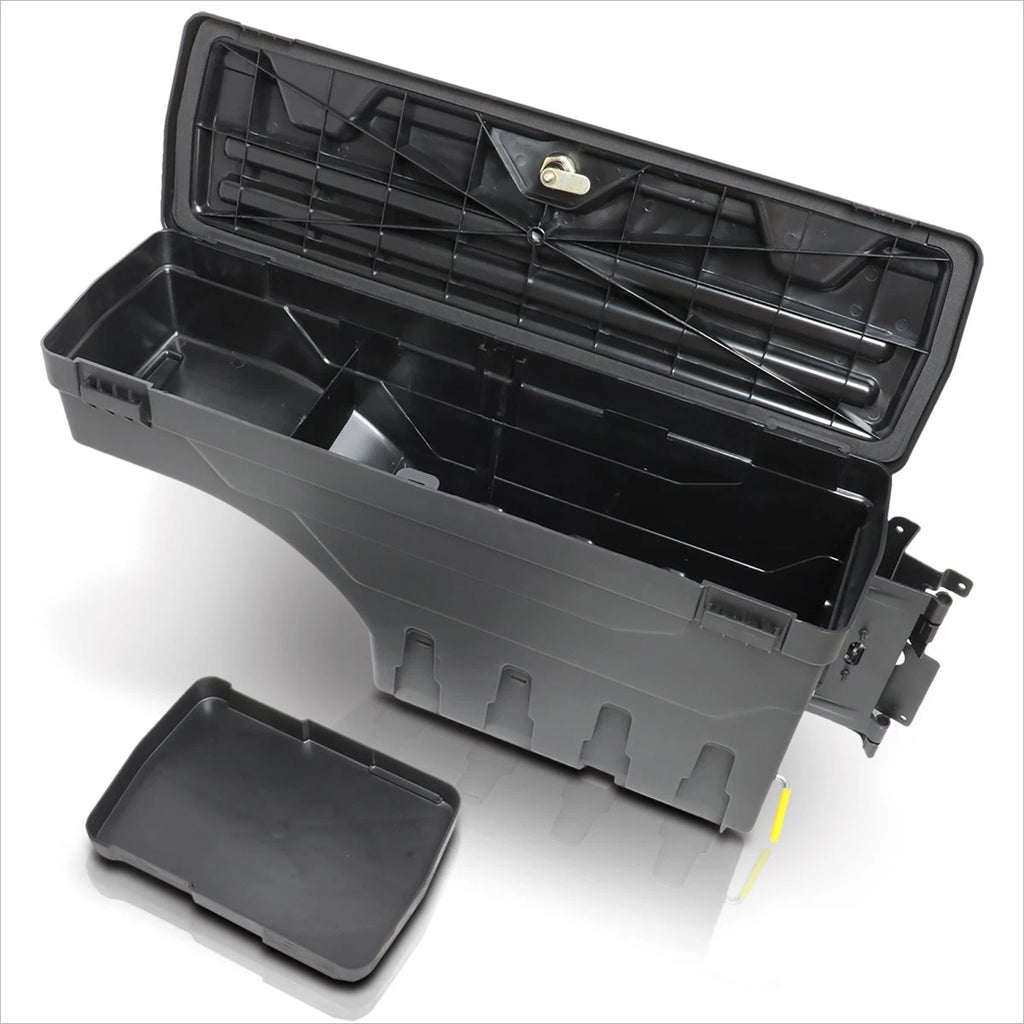 Right Side Truck Bed Wheel Storage Box w/Lock & Key for F250 F350 (2017–2020)