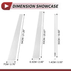 6 Pcs Chrome Silver Door Pillar Window Trim for Lexus LX (1998-2007)