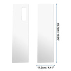 Set of 4 Stainless Steel Chrome Pillar Post Trim for Ford F150 (2015–2020)