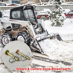 Set of 5 Shear Pins & Cotter Pins for Snowblowers 738-04124A, 738-04124