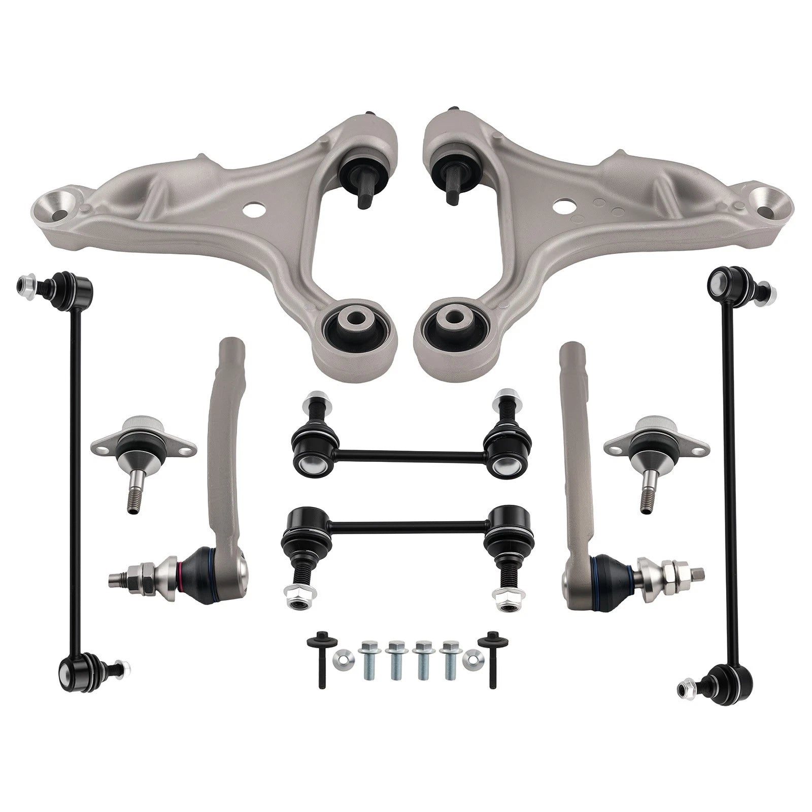 Front Lower Control Arms Suspension Kit for Volvo S60 V70 (2001–2007)