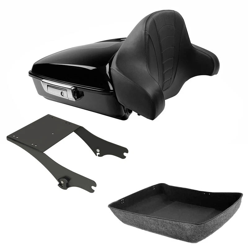 Chopped Trunk Pad for Harley Touring Road King Glide (1997–2008)
