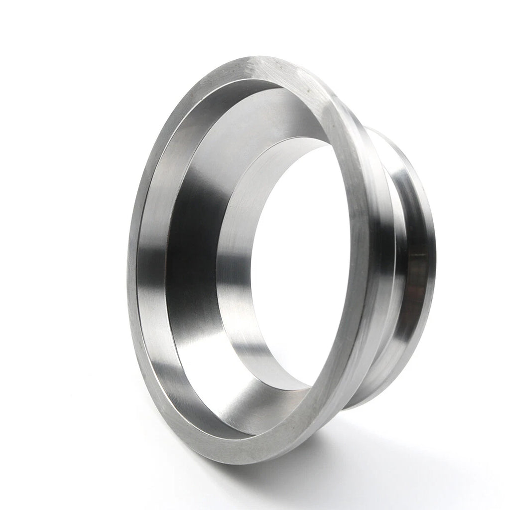 3" to 4" CNC Steel V-Band Flange Reducer Adapter