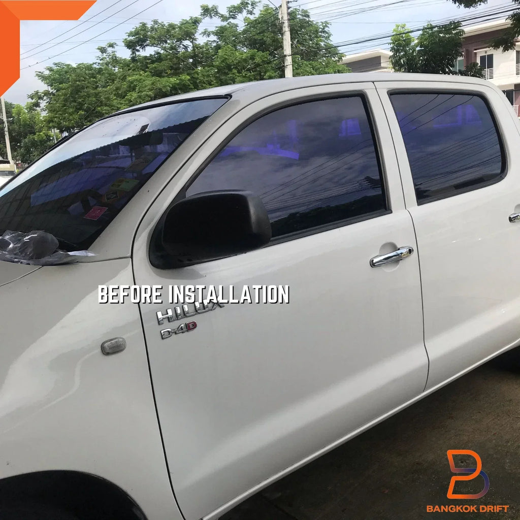 Chrome Side Mirror Cover Trim for Toyota Hilux Ute Vigo SR5 (2005-2014)