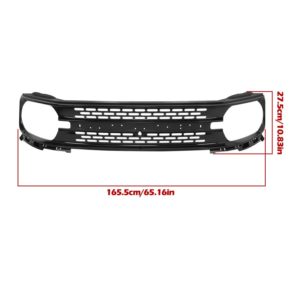 Front Bumper Grille for Ford Bronco (2021-2023)