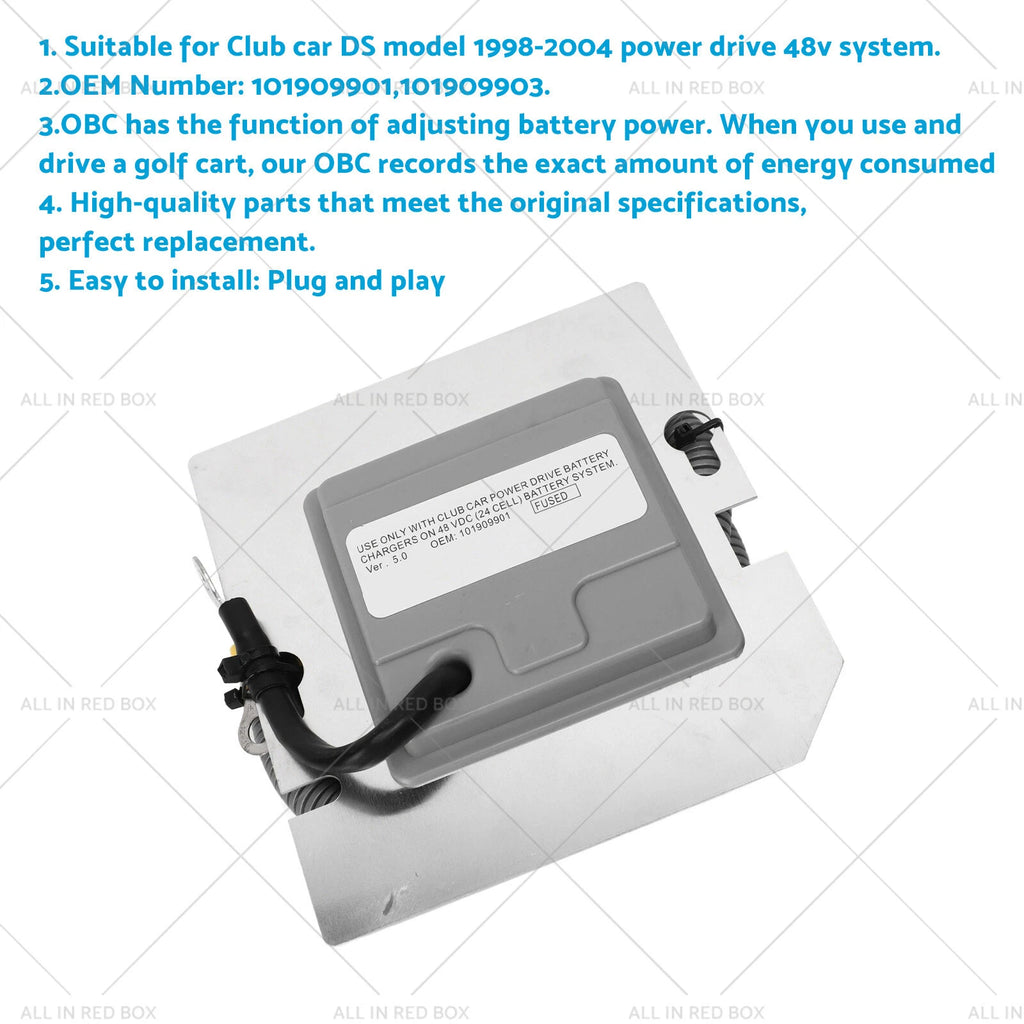 On Board Computer 48V OBC for Club Car DS (1998–2004) 101909901